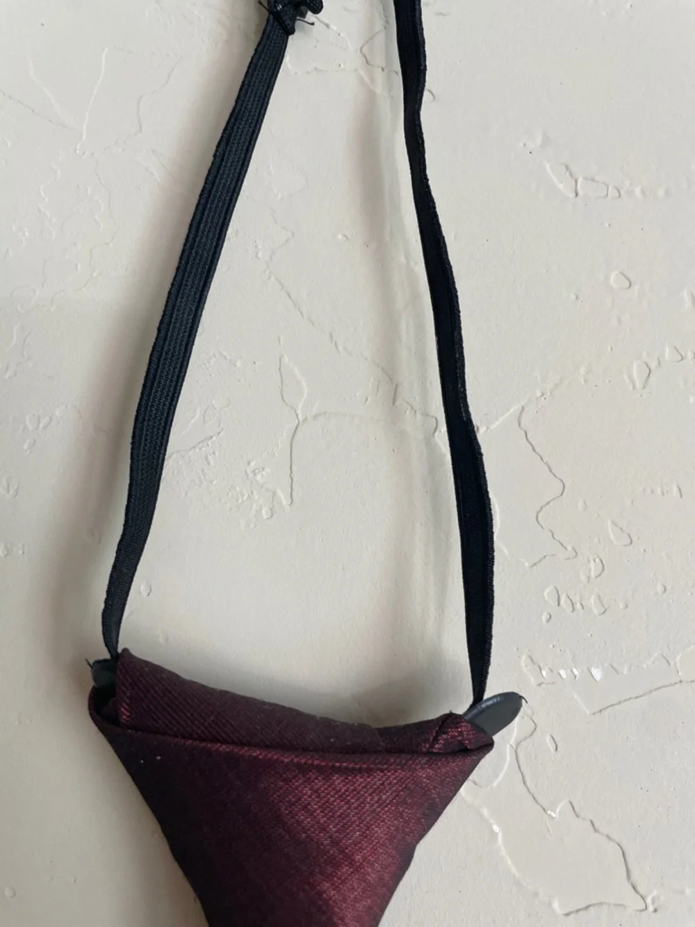 Boys Burgundy Pre-Tied Necktie